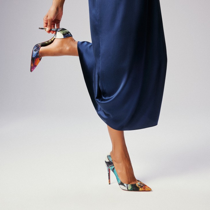 Christian Louboutin Iriza Flower Strass - Image 6